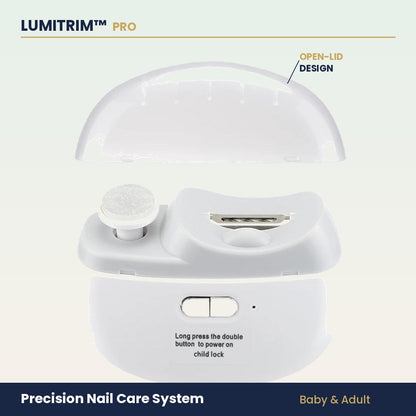 LumiTrim™ Pro Nail System -Baby and Adult Nail Clipper